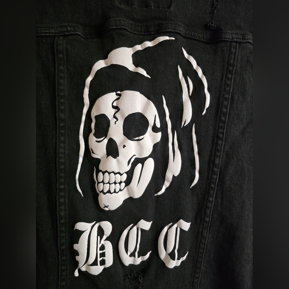 Blackcraft Reaper Denim Vest - Picture 8 of 8